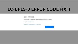 How To Fix Epic Games Launcher Error Code ECBILS0 2023 [upl. by Ainad]