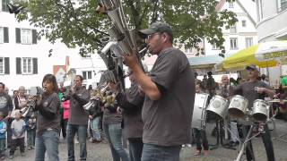 Stadtfest Bad Waldsee 2015  Auftritt der Schalmeiengruppe Mondheuler aus Dornbirn [upl. by Schouten473]