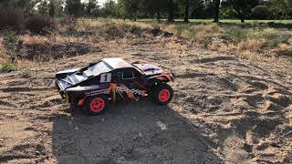 Traxxas Slash 4X4 After Velineon Upgrade  NiMH vs 3S LiPo Battery [upl. by Nessy]