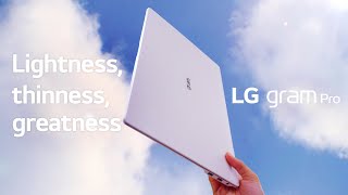 2024 LG gram Pro  Introduction Film  Lightness thinness greatness  LG [upl. by Bonne]