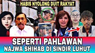 NAJWA SHIHAB DIOMELIN LUHUT SOK JADI PAHLAWAN KESIANGAN [upl. by Feledy156]