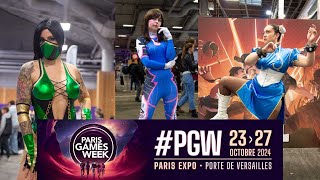 Best cosplay Paris Games Week 2024 media cos [upl. by Eca]