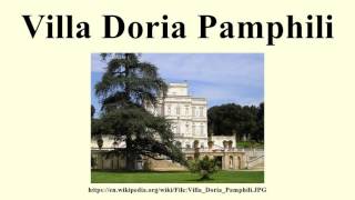 Villa Doria Pamphili [upl. by Akiemaj]