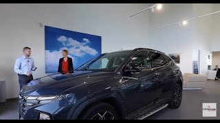 Essai du Hyundai Tucson Hybride  STAND14 [upl. by Aciria]