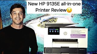 NEW Hp 9135e OfficeJet Pro allinone Printer Review Unboxed setup features specs performance ampmore😉 [upl. by Rekoob482]