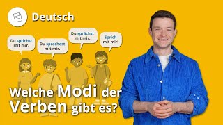 Modi der Verben Indikativ Konjunktiv Imperativ – Deutsch  Duden Learnattack [upl. by Nanyk]