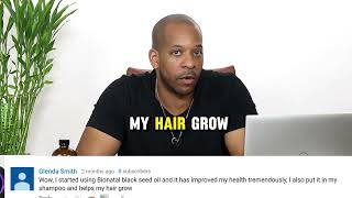 Black seed oil helped my hair grow [upl. by Eecrad824]