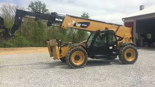 2018 YEAR CATERPILLAR TL1055D Telehandler ONLY 1300 HOURS [upl. by Adelle]