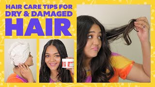 How to Treat Dry amp Damaged Hair  Expert Tips and Tricks  Haircare Tutorial  Be Beautiful [upl. by Stickney979]