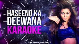 Saara Zamaana Haseeno Ka Deewana  KARAOKE  Kaabil 2017 [upl. by Gwennie757]