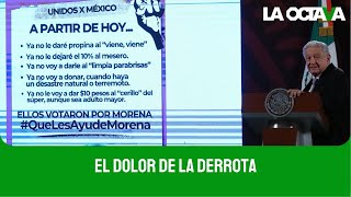 AMLO EXHIBE LLAMADOS de ODIO tras la DERROTA ELECTORAL al PRIAN y XÓCHITL GÁLVEZ [upl. by Alcott839]