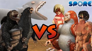 Titan Faceoff S2  SPORE [upl. by Coyle]