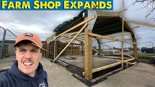 New Farm Shop Building  Fabrication Project [upl. by Emmet]