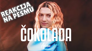 AN NA  COKOLADA Official video 2020 MOJA REAKCIJA [upl. by Yeneffit]