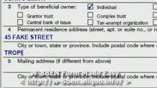 W8 BEN FORM  WHAT IS IT HOW TO FILE AND CLAIM TREATY BENEFITS [upl. by Shum]