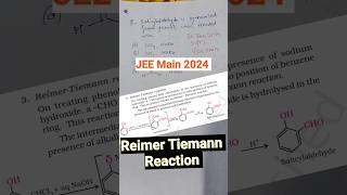 Reimer Tiemann Reaction shorts shortsfeed ytshorts phenol jeechemistry shortsyoutube [upl. by Ervine]