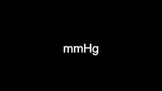 mmHg pronunciation english mmHg definition english [upl. by Annabella430]