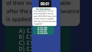 Tax Calculation on UK Salary [upl. by Barny161]