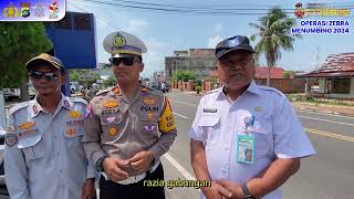 Sat Lantas Polres Beltim Gelar Razia Gabungan dengan Samsat Dishub dan Jasa Raharja Kab Beltim [upl. by Favrot226]