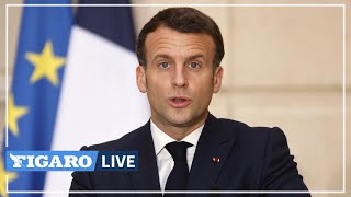 🔴 Confinement fermetures décoles vaccins TOUTES LES ANNONCES dEmmanuel Macron [upl. by Llednohs]