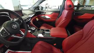 MDX Type S Advance in Liquid Carbon Metallic with Red Interior Walkthrough Tutorial [upl. by Hittel708]