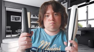 Le Meilleur lisseur entre le steampod 30 et le babyliss [upl. by Animar]