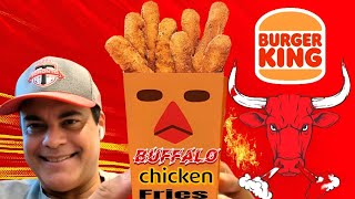 New Burger King Buffalo Chicken Fries  Food Review [upl. by Georgiana]