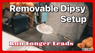 REMOVABLE DIPSY DIVER SETUP  Run Longer Leads [upl. by Nrehtac]