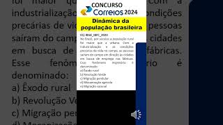 Dinâmica da População brasileira fluxos migratórios áreas de crescimento e de perda populacional [upl. by Kolnick]