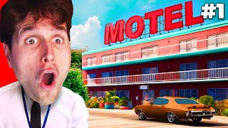 SIMULADOR DE MOTEL  Motel Manager Simulator 1 [upl. by Yellas]