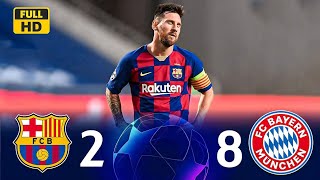 Barcelona 2  8 Bayern Munich ● UCL Quarterfinals 2019 ● Extended Highlights amp Goals HD [upl. by Ashton]