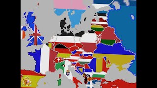 The fight for a Modern Europe A Pixelplace Timelapse [upl. by Elodia]