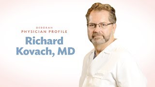 Meet Cardiologist Richard Kovach MD  Deborah Heart and Lung Center [upl. by Rolland]