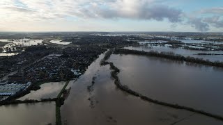 River Trent Floods 2024 [upl. by Ihsar296]