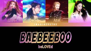 beLOVEd BaeBeeBoo Color Coded Lyrics [upl. by Nyret]