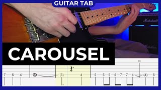 BLINK182  Carousel  Guitar Cover with Guitar Tab [upl. by Obie145]