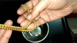 CLEANPOLISH OLD GOLD JEWELLERY AT HOME [upl. by Nevil]