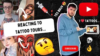 Reacting To Tattoo Tours On YouTube 2 [upl. by Verla591]