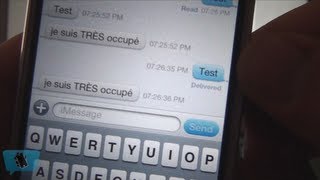 AutoResponder 2  Programmer une réponse automatique aux SMS  iMessage  60 [upl. by Grania]