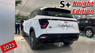 Hyundai Creta S Plus Knight 1395 Lakhs🔥  Most VFM Variant [upl. by Cirderf288]