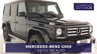 MercedesBenz G 500 full optional by LORENZI AUTO HUB [upl. by Sall504]