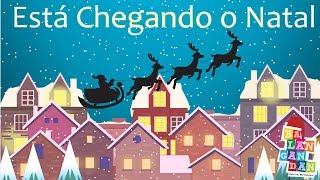 Esta Chegando o Natal  Balangandan Lyric Video Música de Natal Infantil [upl. by Bab]