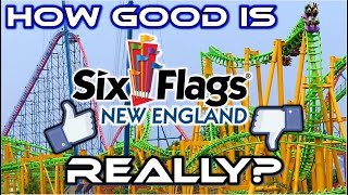 How Good is Six Flags New England Really Pros amp Cons  Agawam Massachusetts [upl. by Elakram]