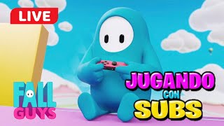 JUGANDO FALL GUYS EN VIVO CON SUBS [upl. by Tessil]