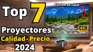 👉Los 7 Mejores Proyectores Calidad Precio de 2024 Baratos y Buenos✅ [upl. by Jacquenetta928]