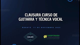 Clausura Cursos de Guitarra y Técnica Vocal [upl. by Ayyn126]