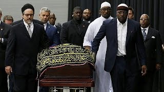 Traditional Muslim funeral service honours Muhammad Ali [upl. by Bealle]