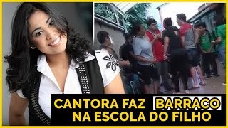 Gisele Nascimento faz quotBarracoquot na escola do filho [upl. by Auqinimod]