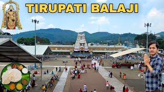 तिरुपति बालाजी  Tirupati Balaji Temple Darshan  Tirupati Balaji Tour Guide Vlog Tirumala Tirupati [upl. by Queri]