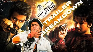 The Greatest Of All Time Trailer Breakdown by Vj Abishek  Thalapathy Vijay  Venkat Prabhu  Yuvan [upl. by Kiefer170]